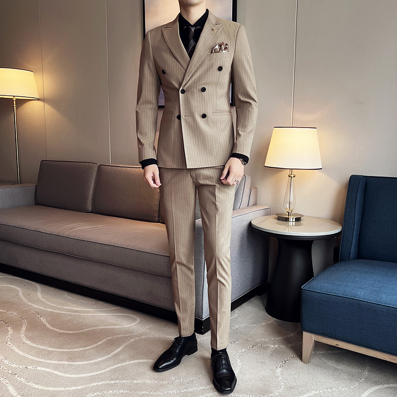 Men's Fashion Personality Three-piece Suit