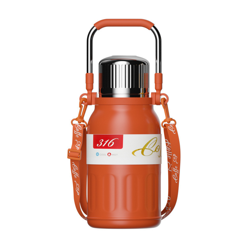 Gourde isotherme double paroi en inox 316 6