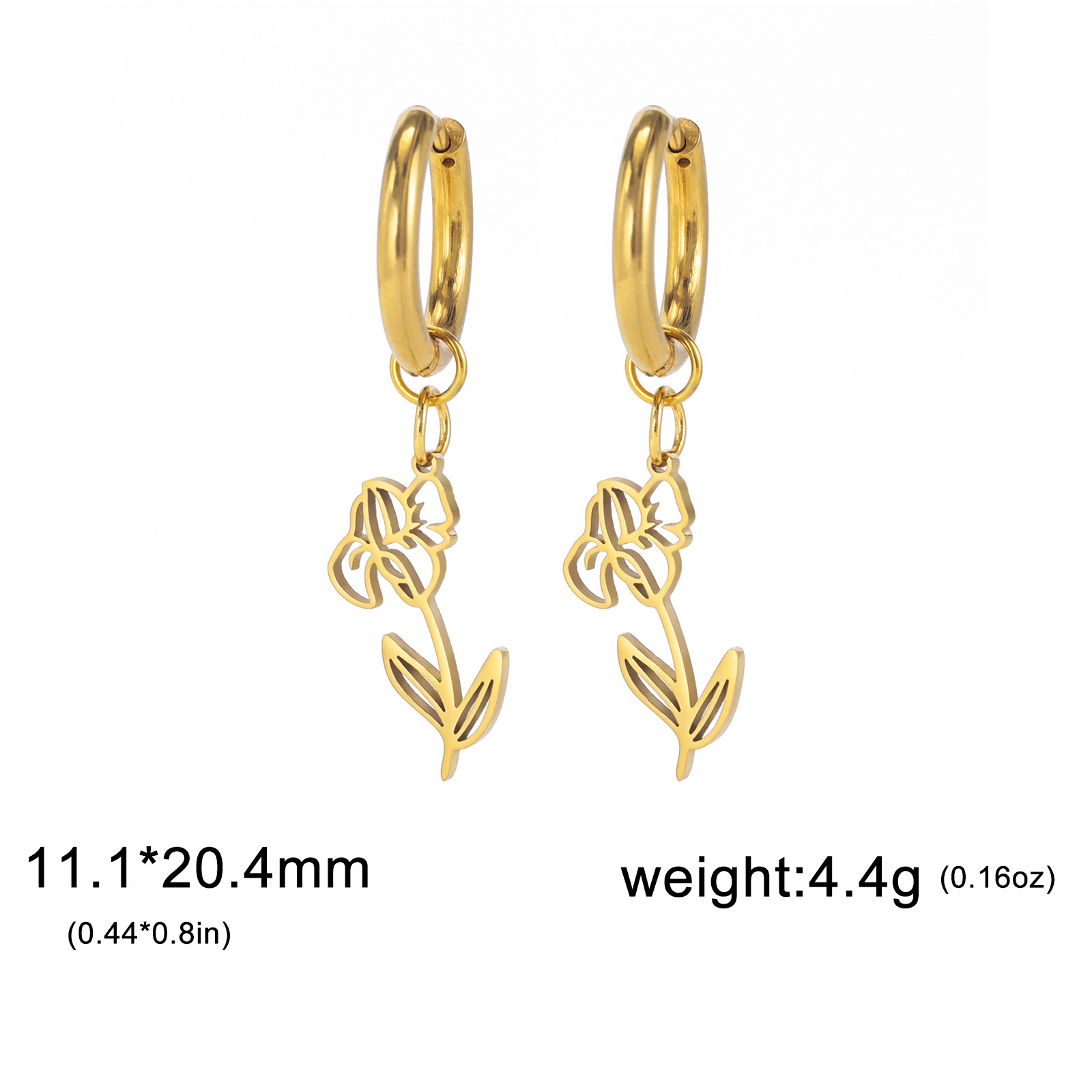 Men's And Women's Fashion Simple Stainless Steel Ear Clip