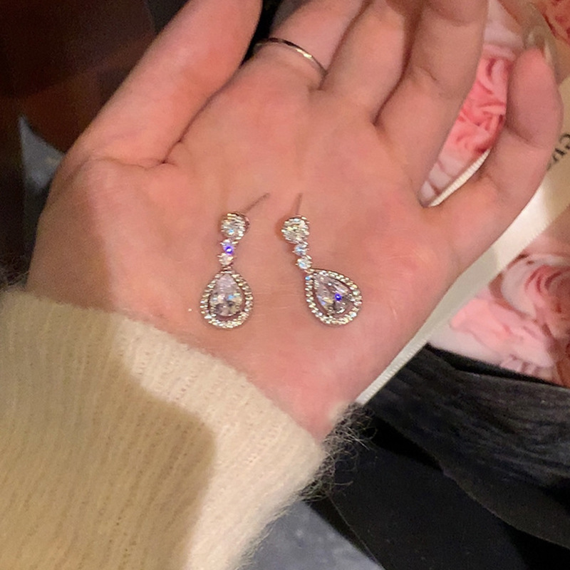 Retro Stud Designer Touch Statement Drop Earrings