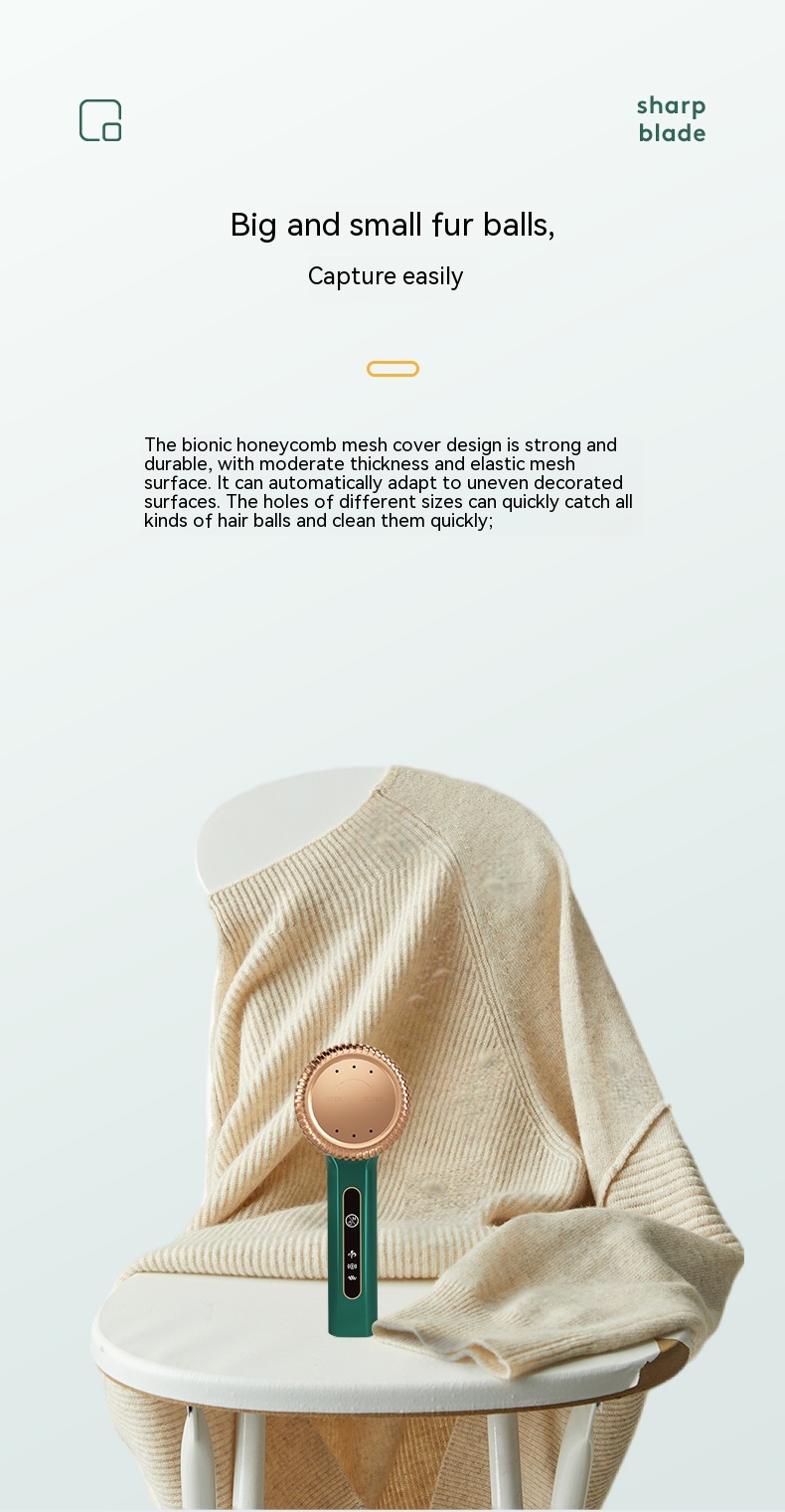 Hair Removal Ball Shaving Electric Sweater Lady Shaver — foto 10