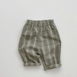 Ins Korean Babies' Trousers Plaid Pants — foto 13