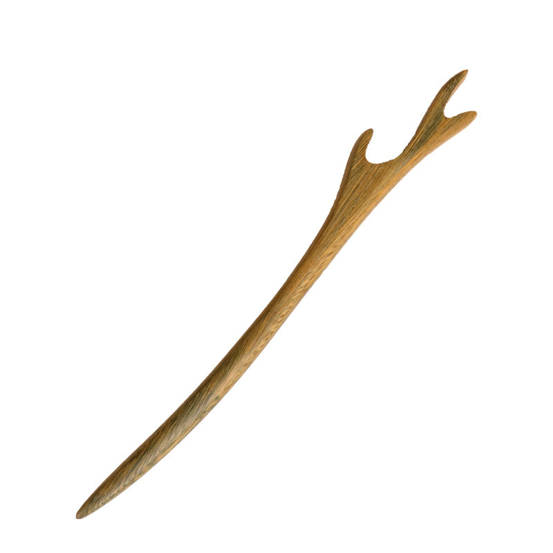 Green Sandalwood Hairpin Hairpin Antiquity Hair Clasp 5