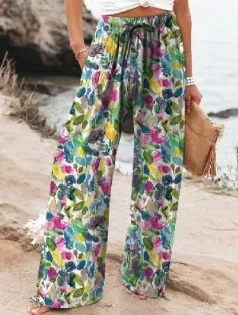 Casual Wide Leg Sports Trousers Style 6 - Shop at LoveMi