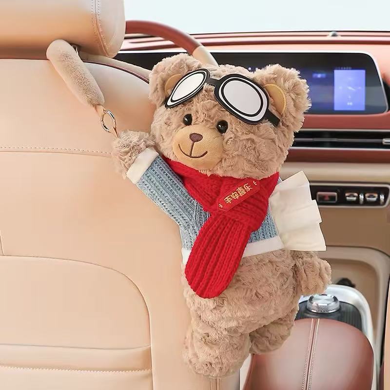 Creative Car Tissue Box Plush Toy 6