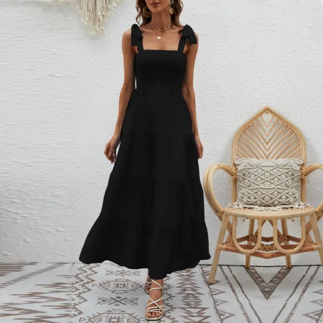 Spring Versatile Series Dress Women Black - Shop at LoveMi