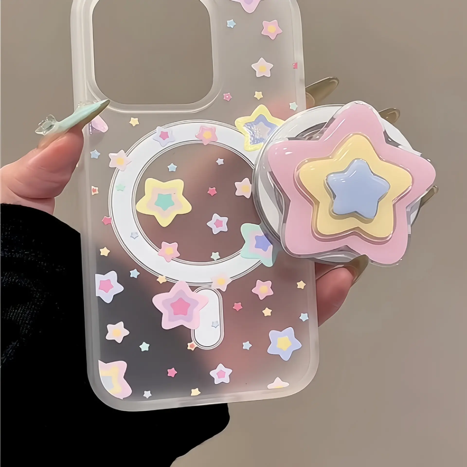 Colorful Star Magnetic Holder Strong Suction Desktop