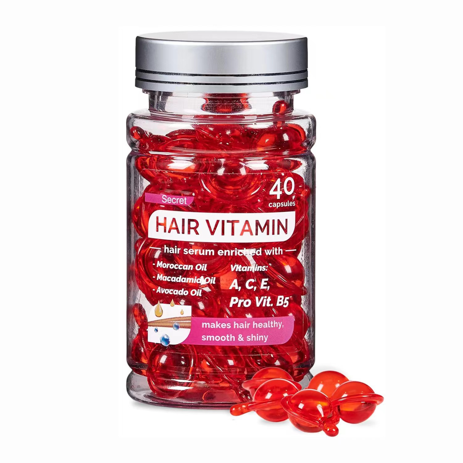 Title 2, Biotin Hair Essential Oil Hair Care Capsules