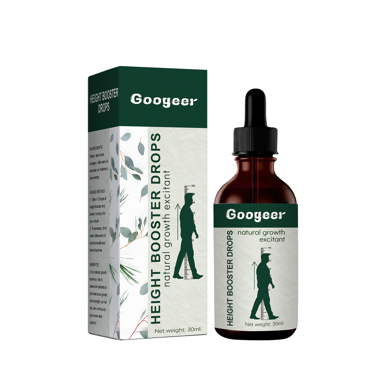 Promote Height And Height Care Foot Acupoint Health Care Essential Oil 30Ml - Shop at LoveMi