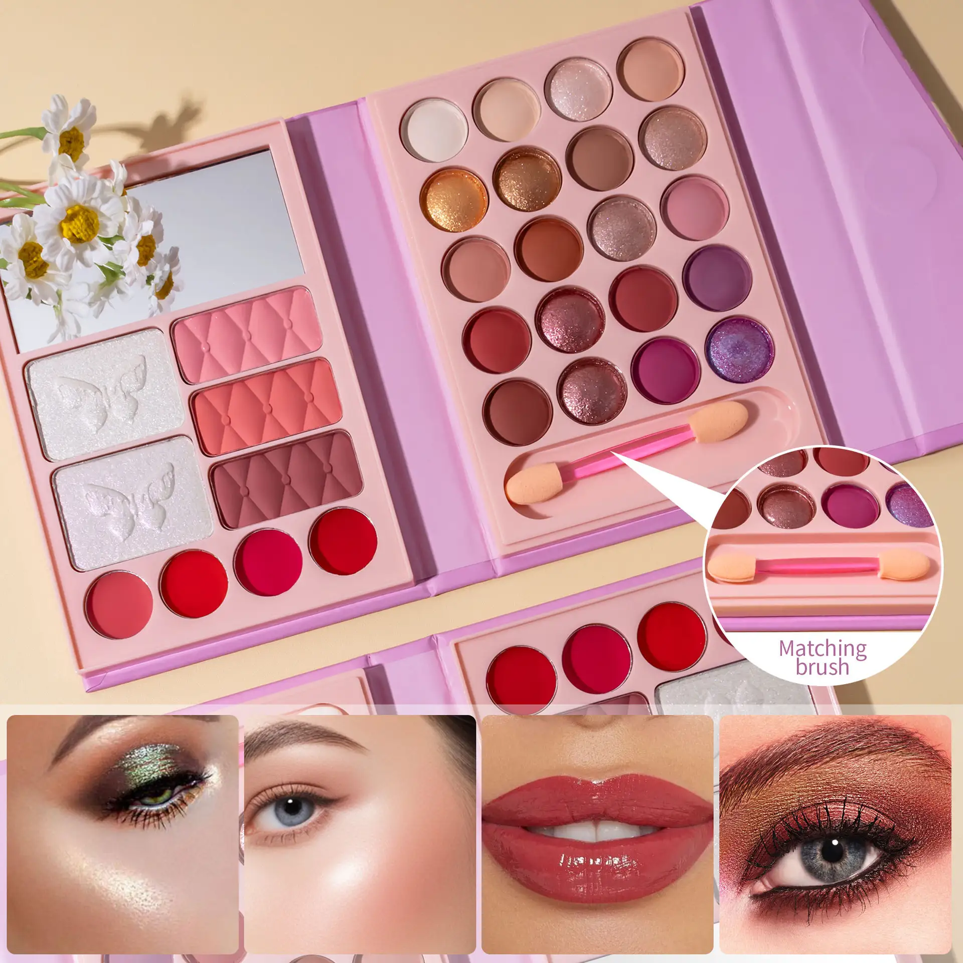 Cross-border Best-Selling Multi-Functional All-in-One Makeup Palette