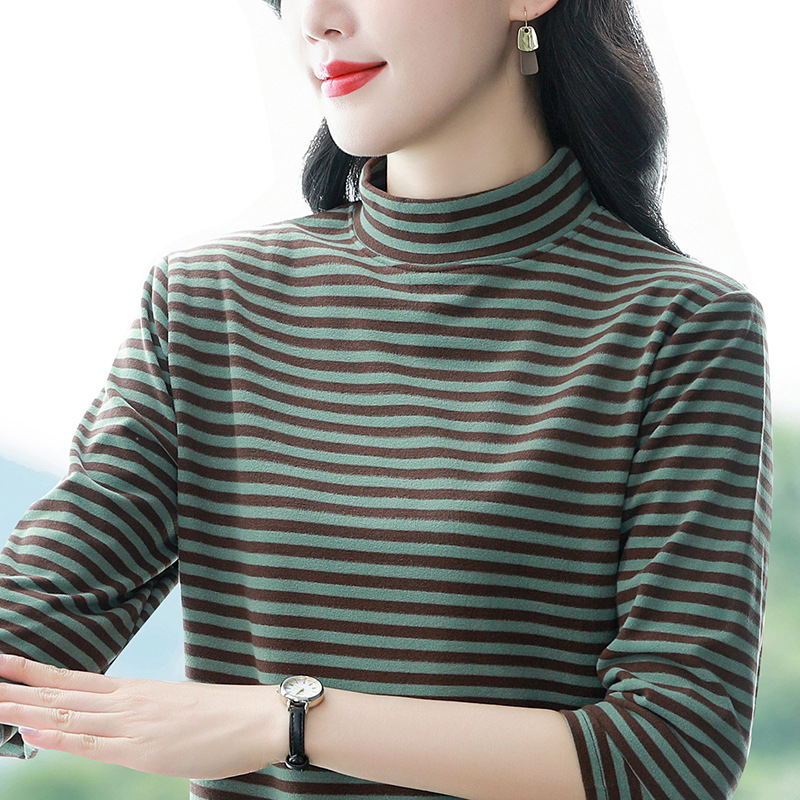 Women's AutumnWinter New Inner-Layer Warm Long-Sleeve Top