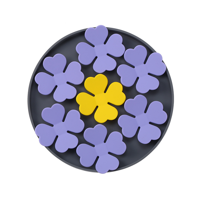 Round Yellow Light Purple