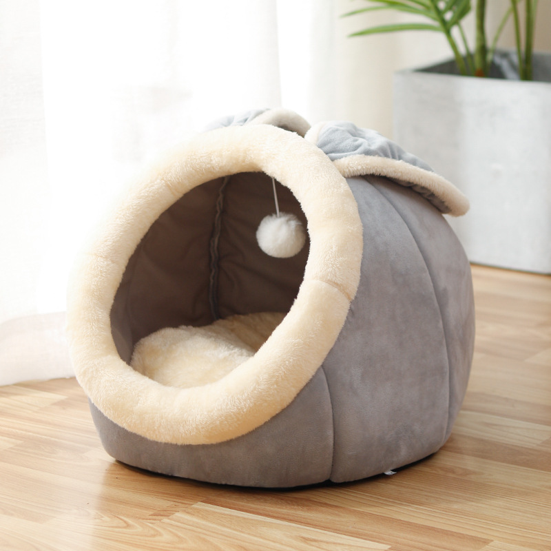 Rabbit Cat Nest Gray