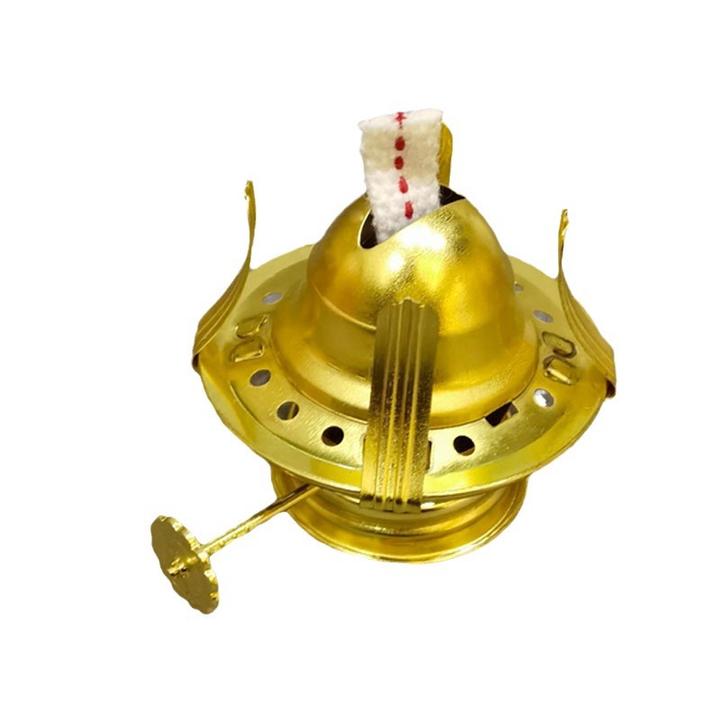 Golden four claw lamp head