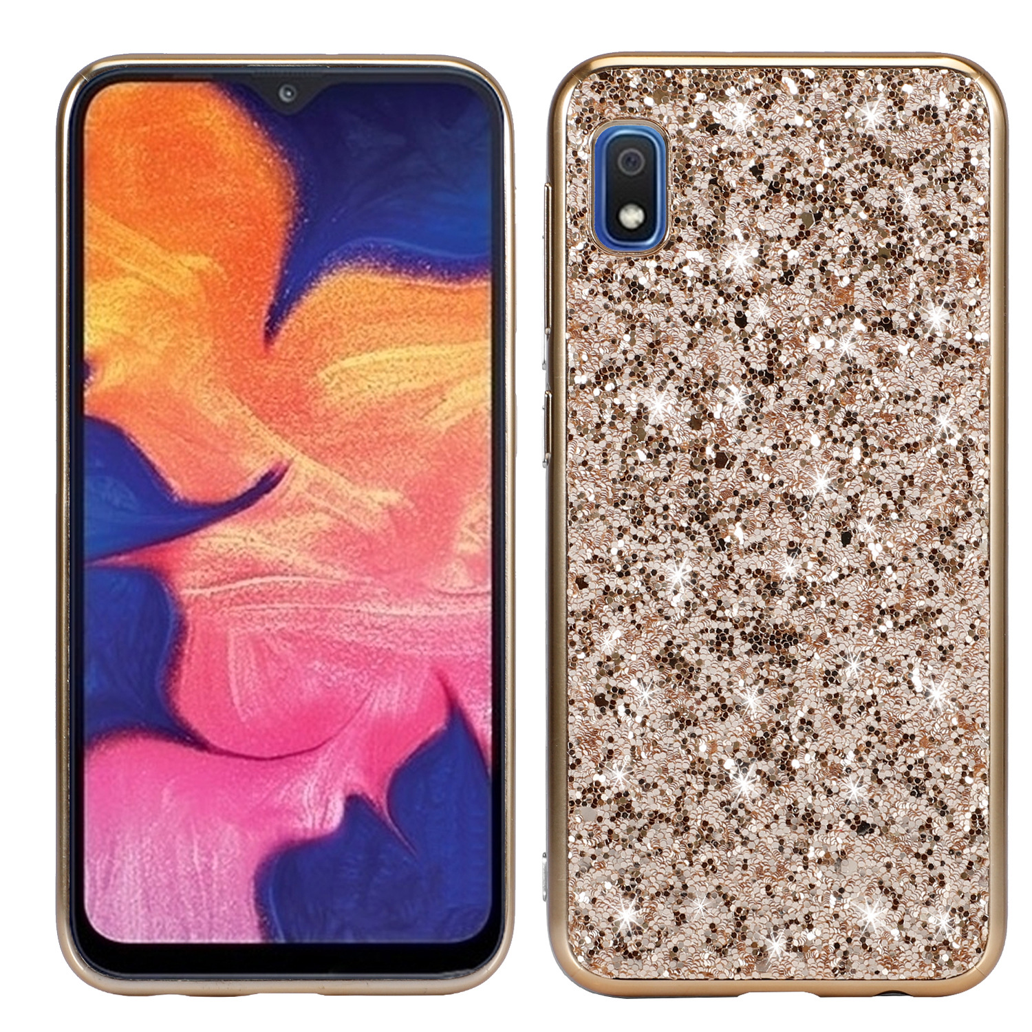 Suitable For S20 Plus Glitter Paste Leather Phone Case - Image 10