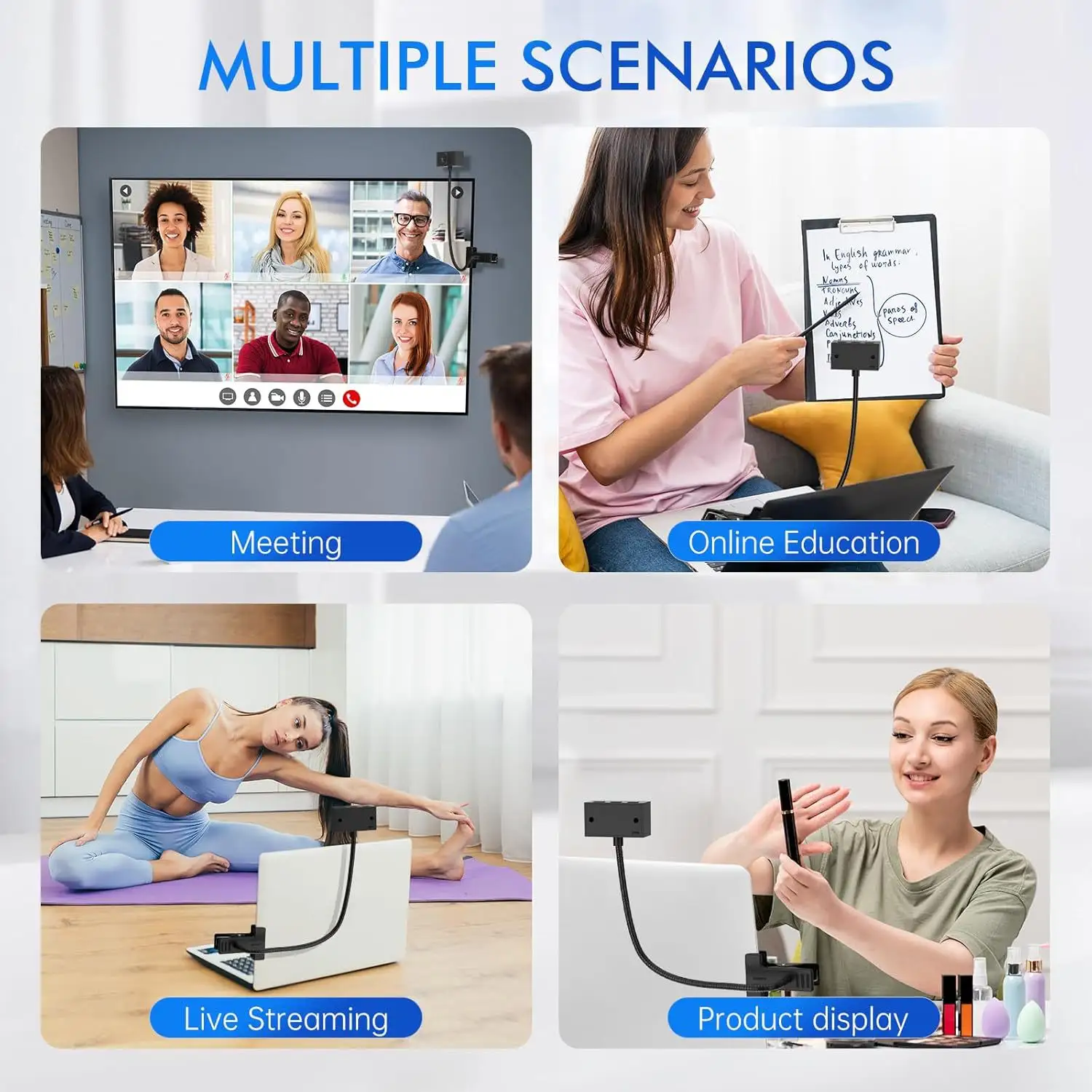HD 1080P Live Streaming Online Course Computer