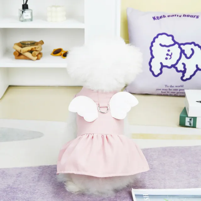 Spring And Summer New Small Dog Pet Clothing Brick Red - Shop at LoveMi