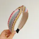 Beige Knotted Hair Hoop