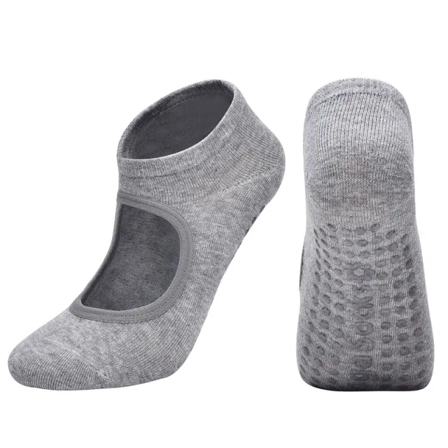 All inclusive Dance Pantyhose Combed Cotton Five toe Gray - Shop at LoveMi