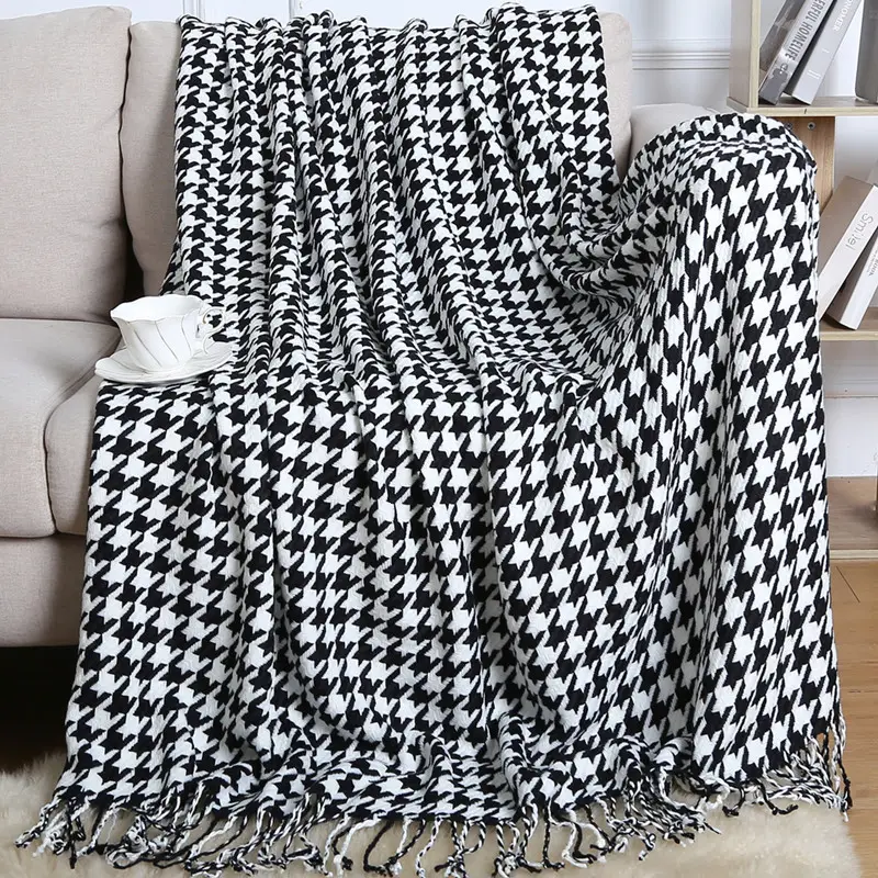 Summer Tassel Air-conditioning Blanket Knitted