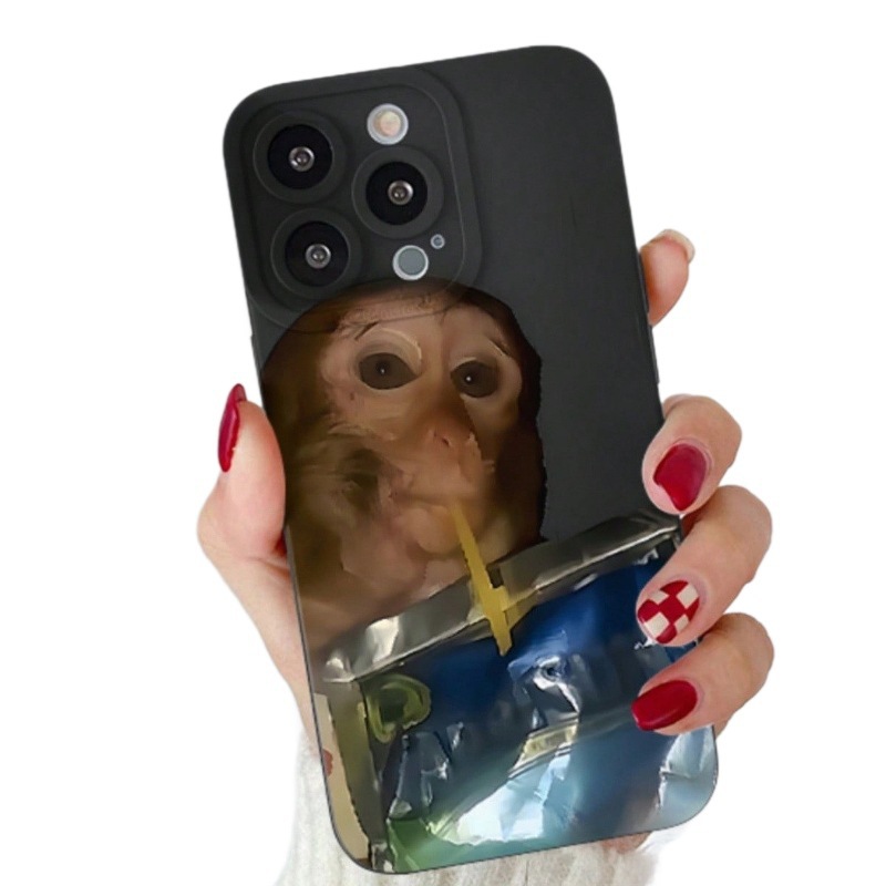 Abstract Monkey Pupil Matte Phone Case Soft