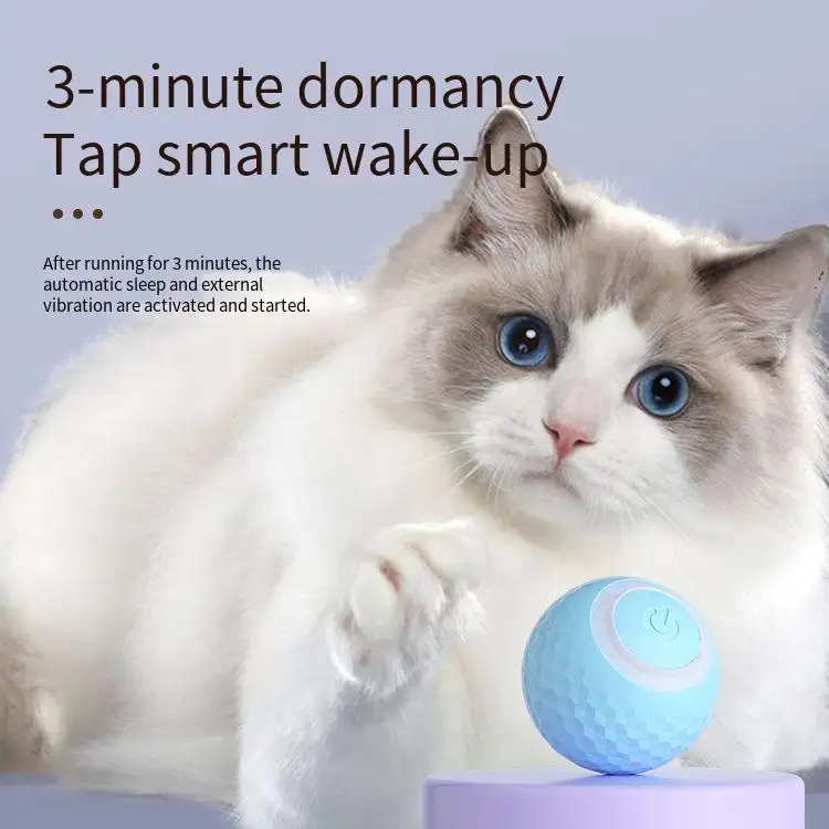 Pet Gravity Smart Rolling Ball Cat Toy
