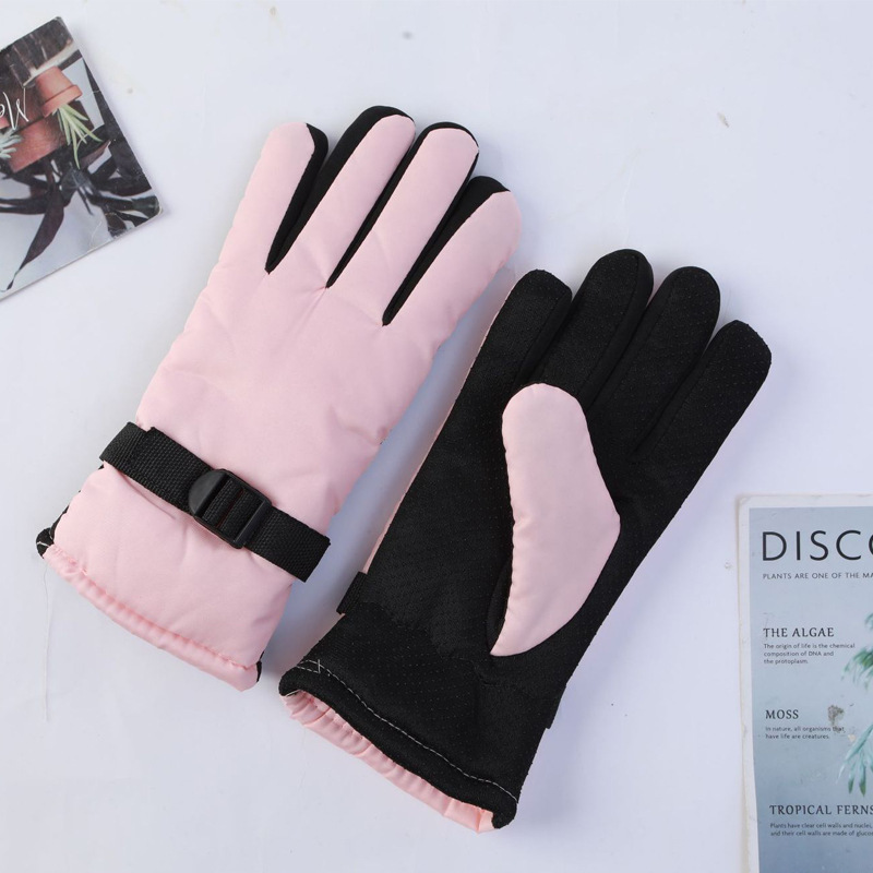 Winter Thermal Gloves For Men And Womenwindproof Cold-resistant And Lined With Fleece