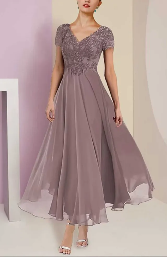 Women's Fashion New Mid length Chiffon Dress - Shop at LoveMi