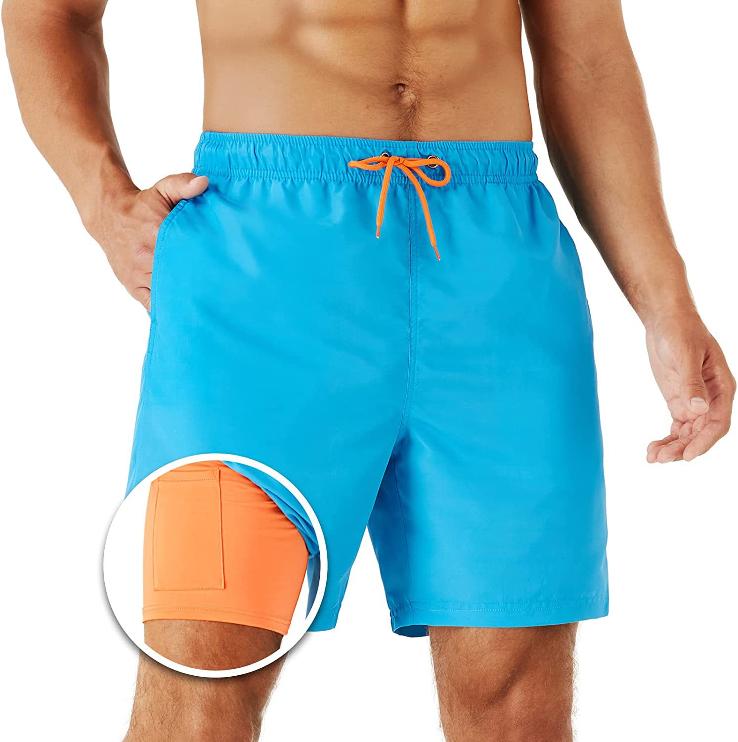 Anti-Embarrassment Quick-Dry Solid-Color Shorts 7