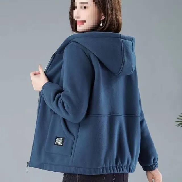 Womens AutumnWinter Cardigan Sweater Blue - Shop at LoveMi