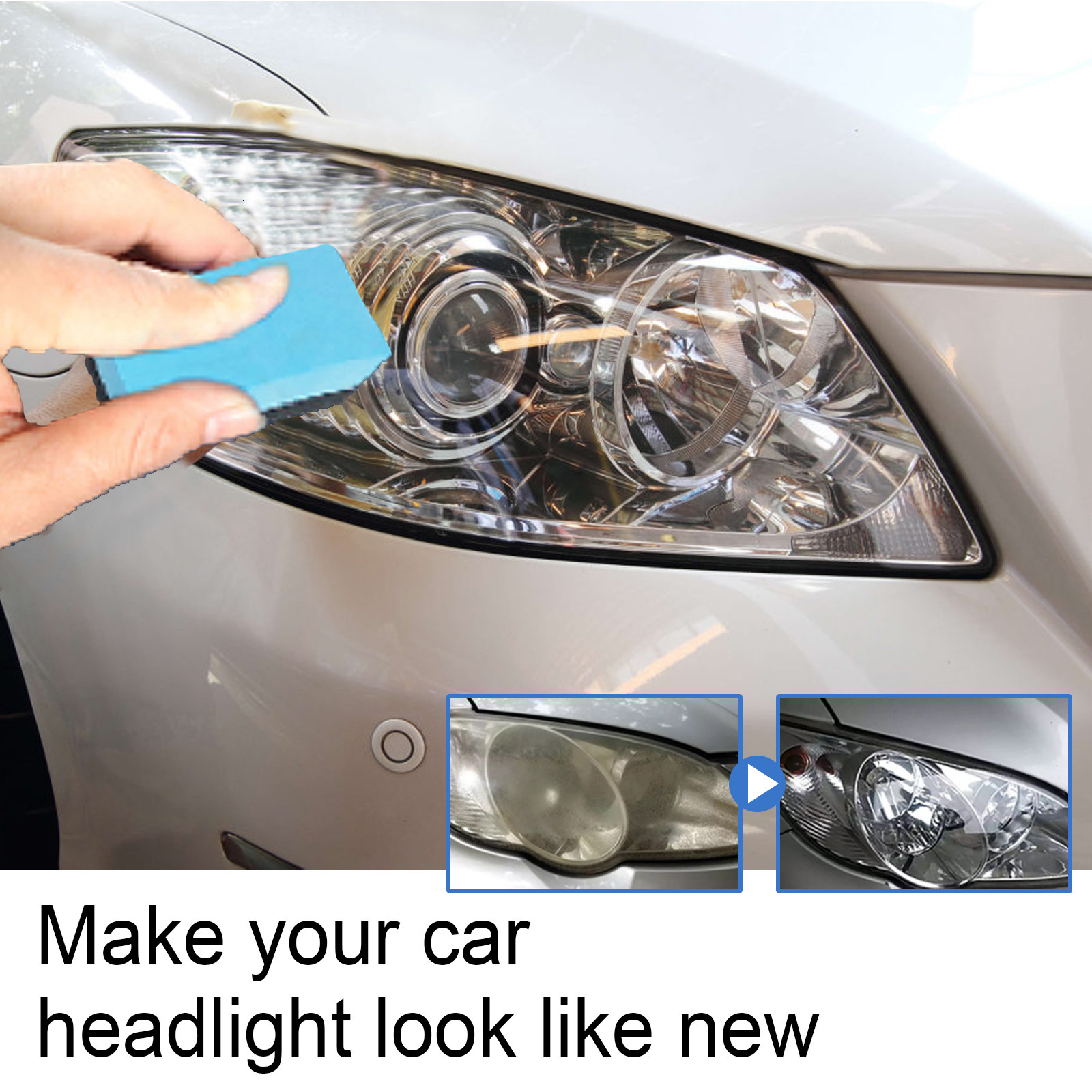 Title 1, Car Headlight Repairing Liquid Brightening Plat...