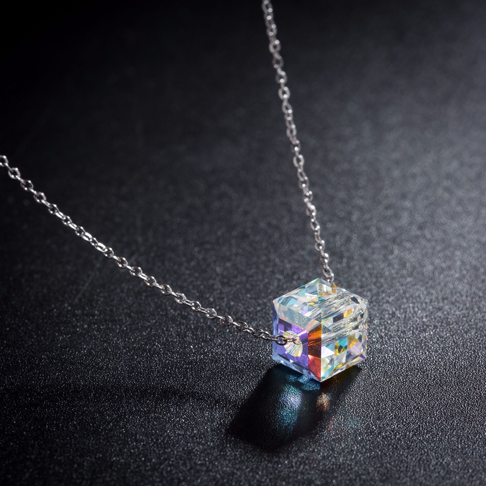 New Colorful Crystal Necklace Bracelet