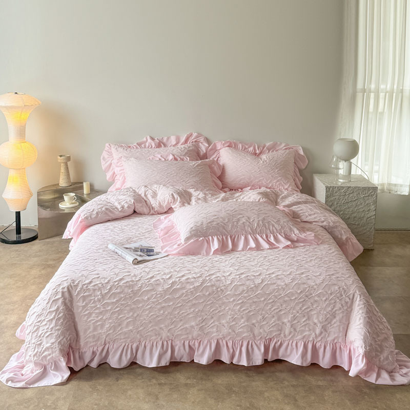Washed Cotton Bed Sheet Set, picture 2 of 12