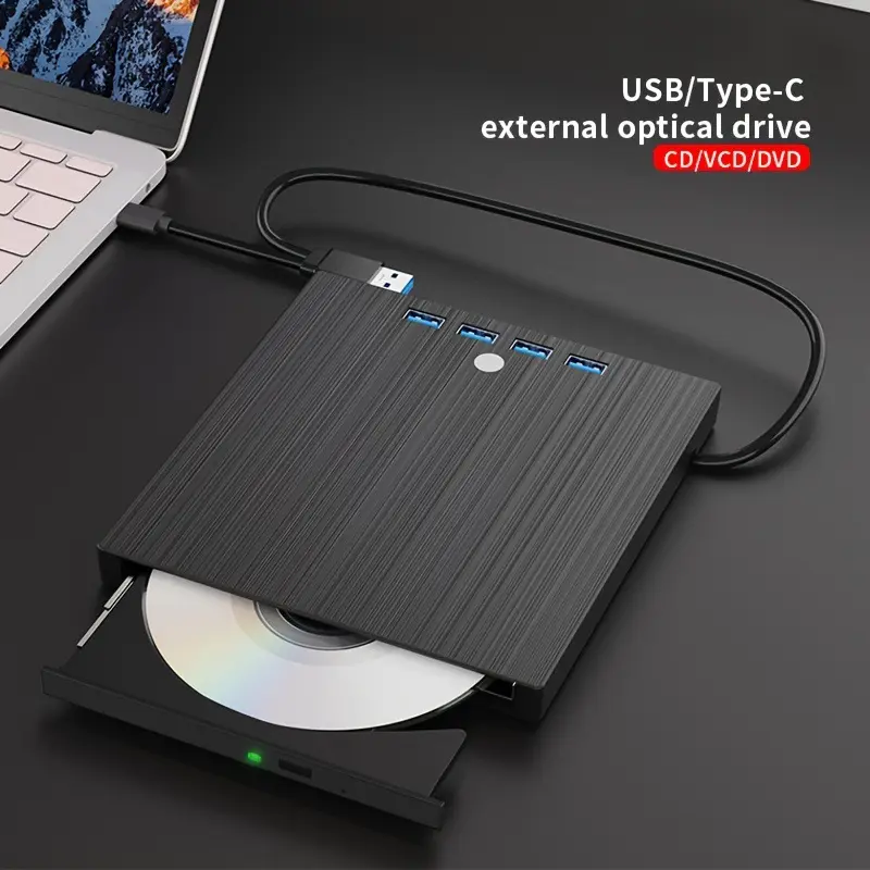 External DVD Burner TYPE-C Multi-function CD Disc
