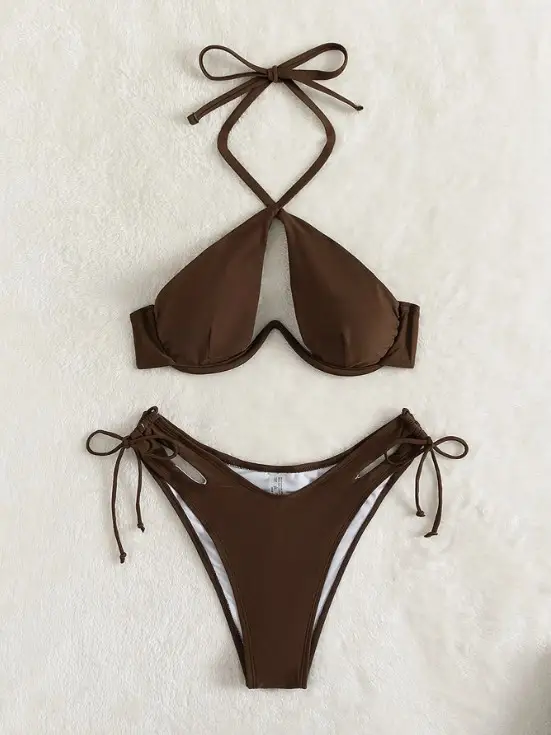 Women's Halter Bikini European And American Foreign Trade Swimsuit