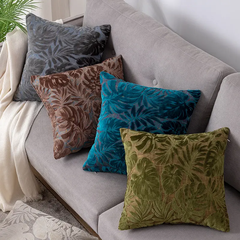 Maple Leaf Cushion Backrest Pillow Large Bedside