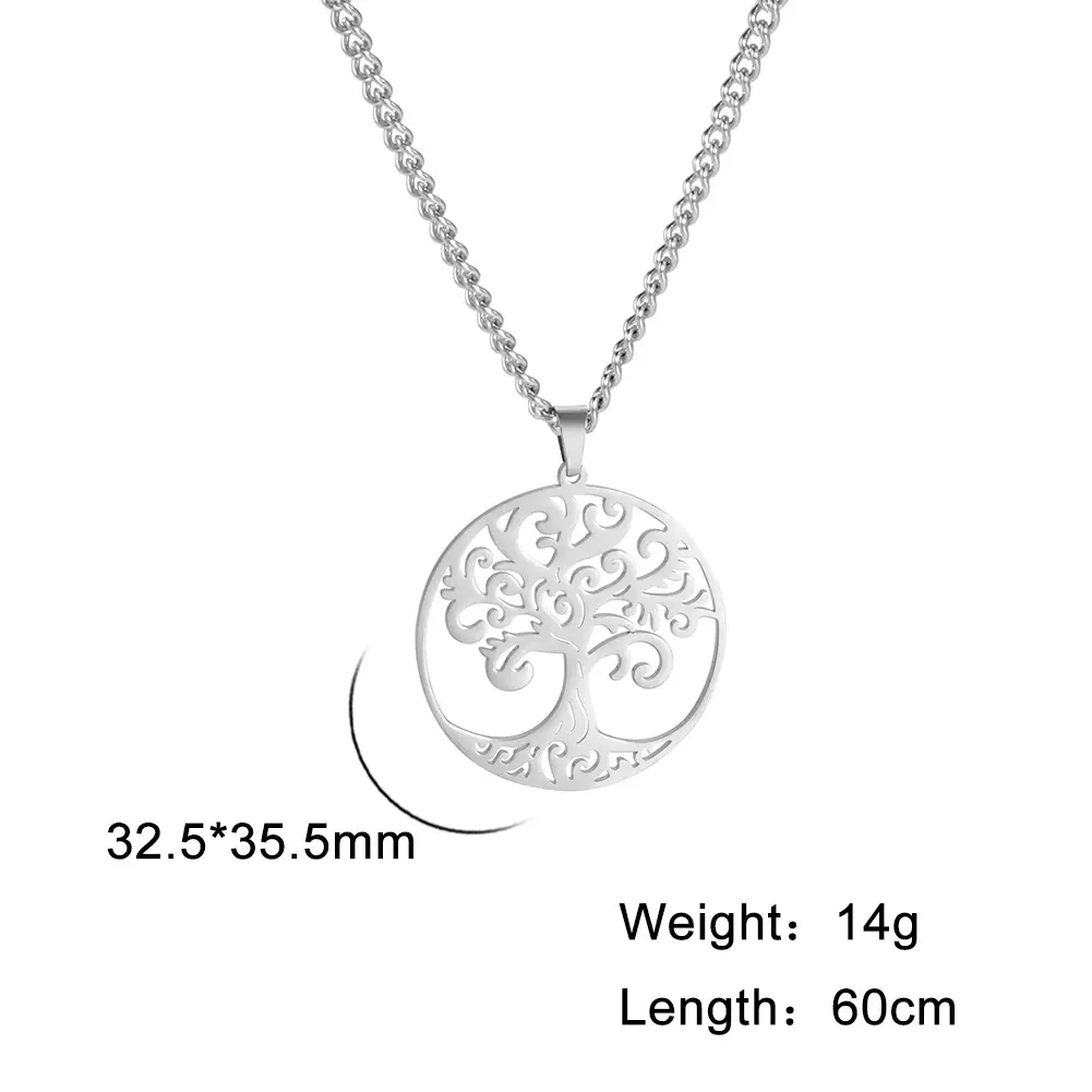 Stainless Steel Necklace Sweater Chain