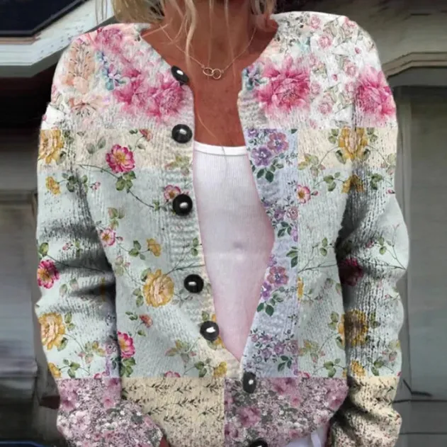 3D Digital Printing Cardigan Knitted Coat Women's Clothing Hwj 716Ad9402 - Shop at LoveMi