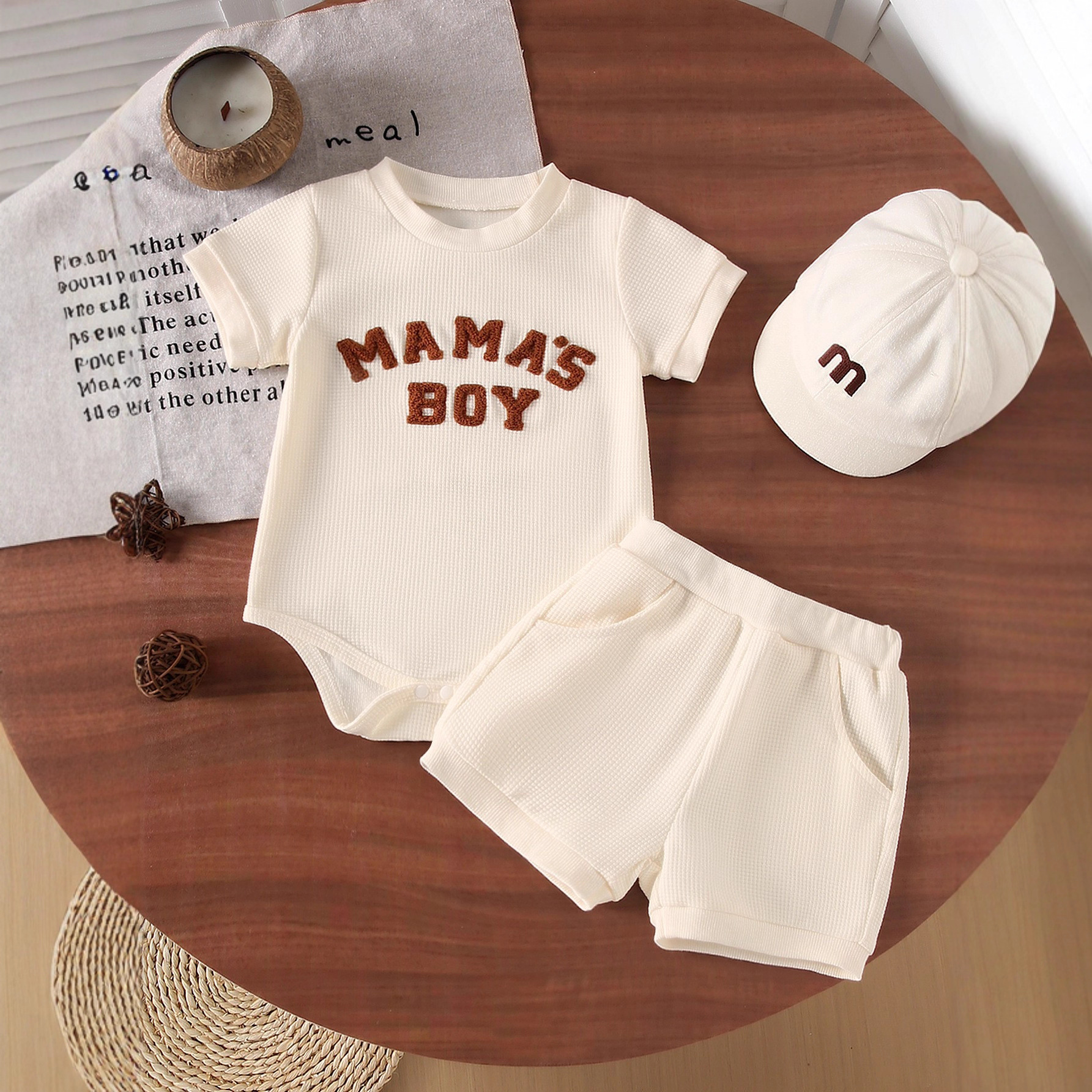 Summer Boys Short-sleeved Casual Set