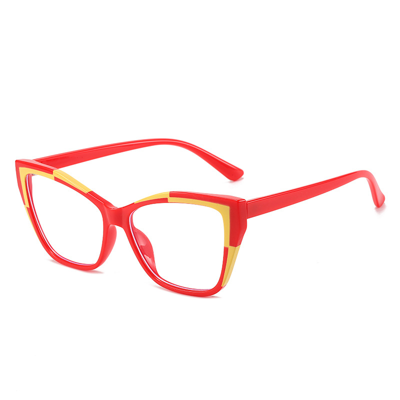 Red Dotted Yellow Frame