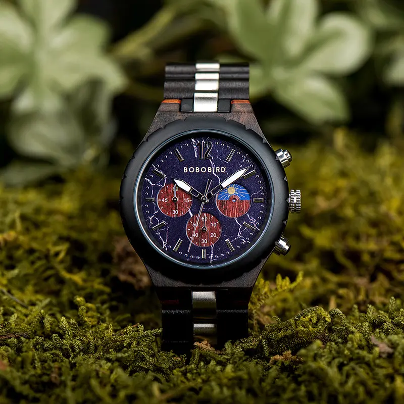 Wooden Watch Fashionable And Distinctive Mens Style