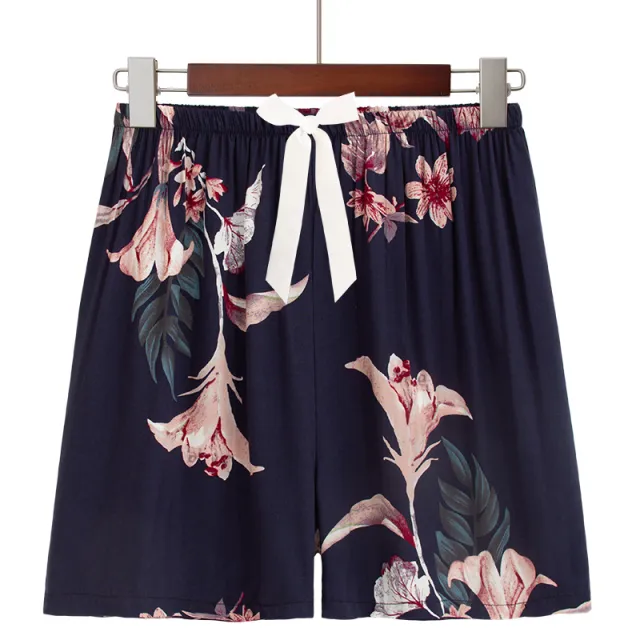 Plus Size Size Women's Homewear Pajamas Morning Glory Shorts Xxxl - Shop at LoveMi