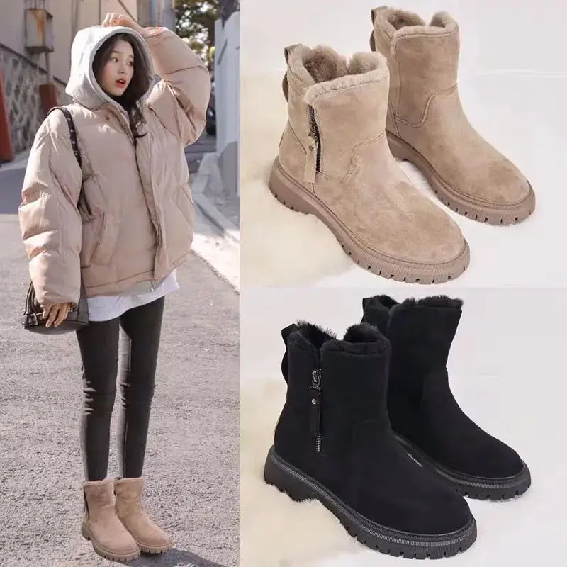 Warm Boots AliExpress Thickened Cotton Shoes