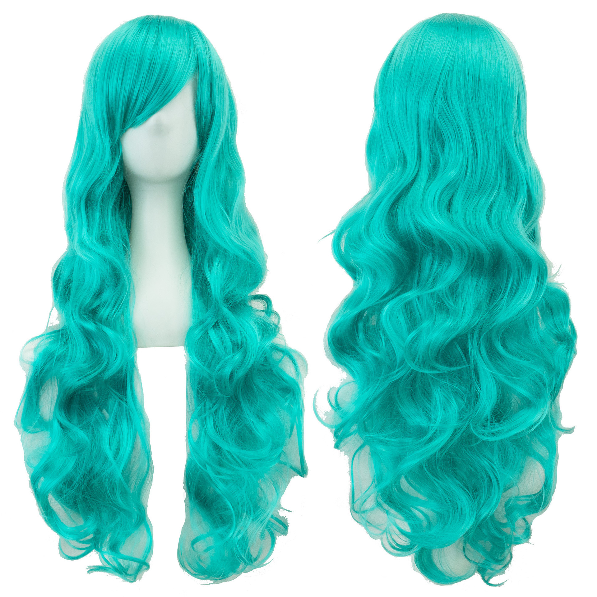 Pure Color All-matching COS Long Curly High-temperature Fiber Wig 19