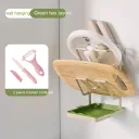 Green Double Layer 3Pcs Knife