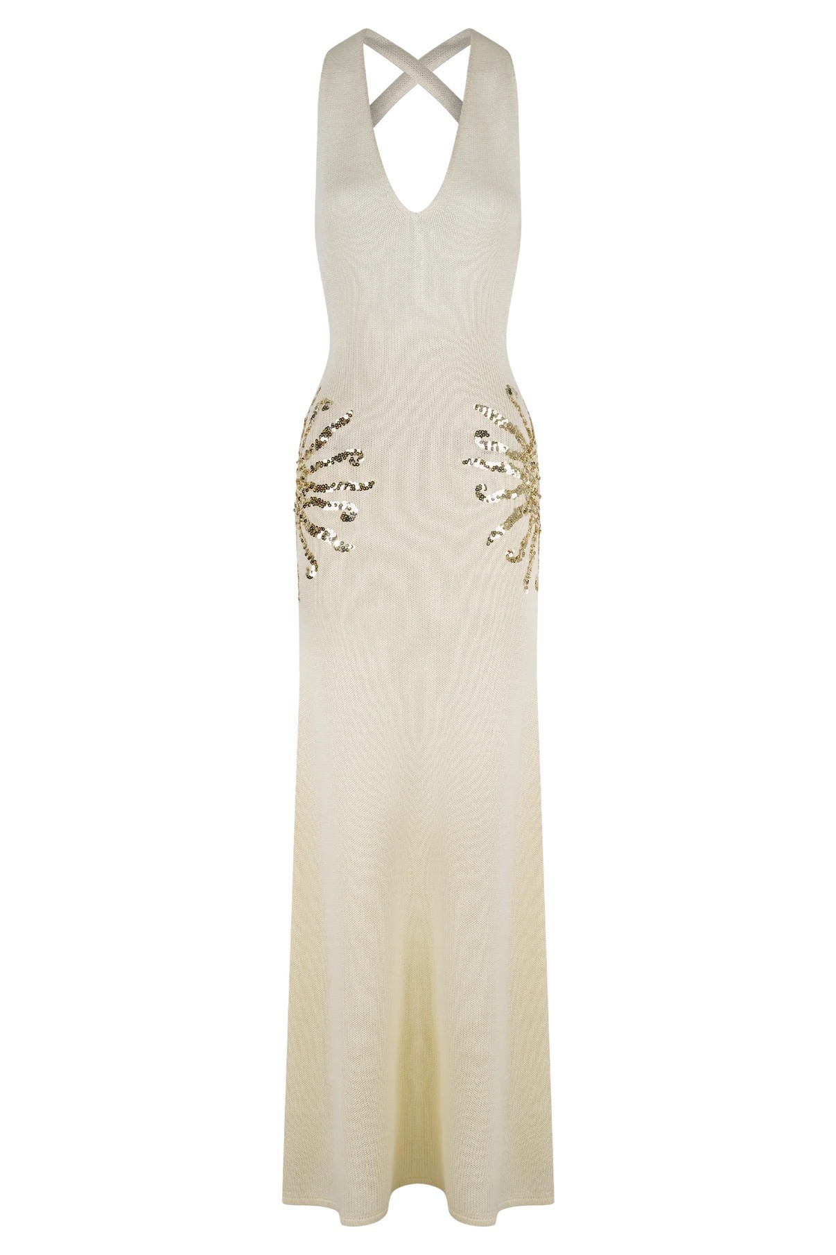 Summer New Retro French Elegant Solid Color Dress Beige - Shop at LoveMi