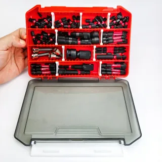 Black Impact-Resistant S299PCS Bit Tool Set