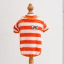 White Orange Stripes