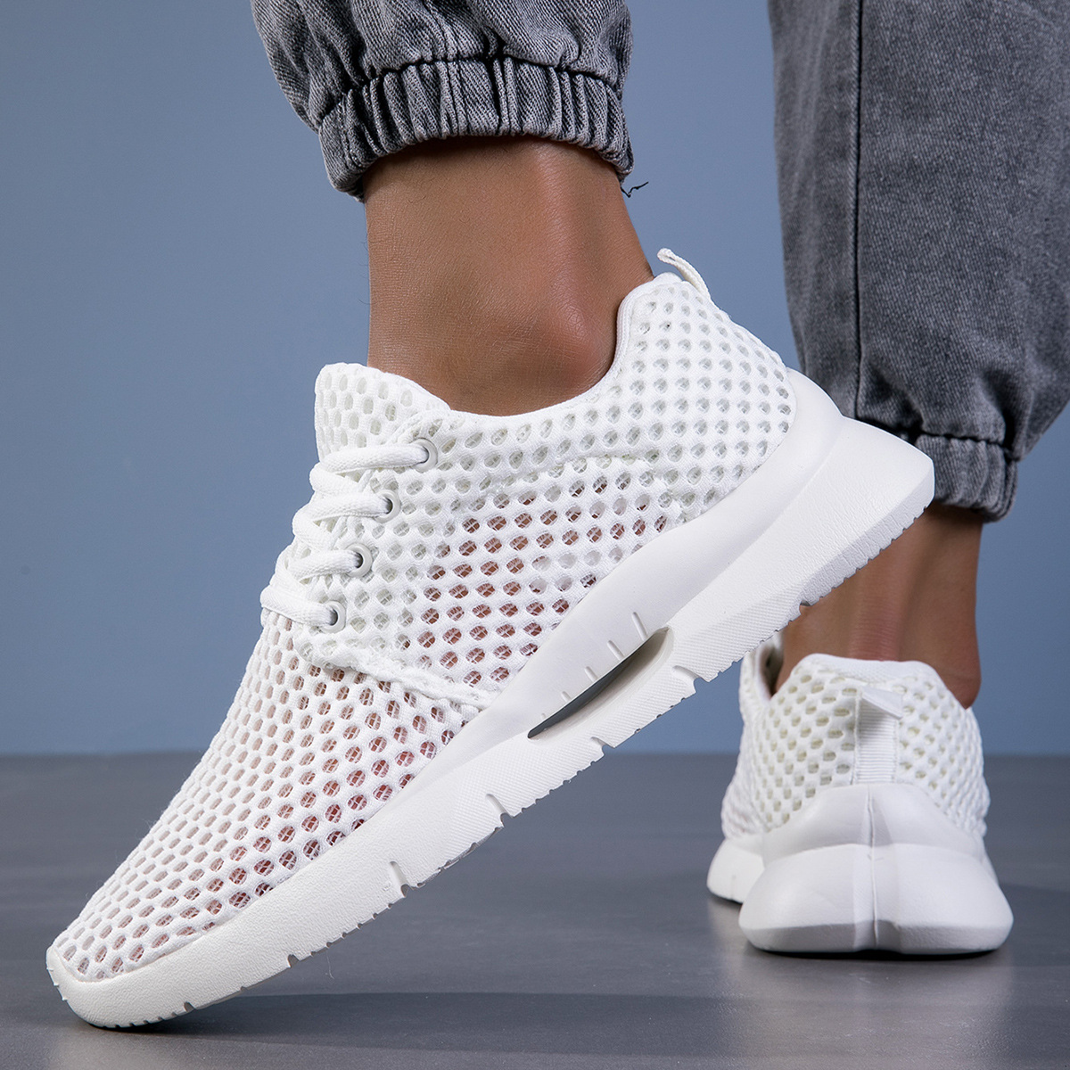 Summer Flyknit Mesh Couple Shoes