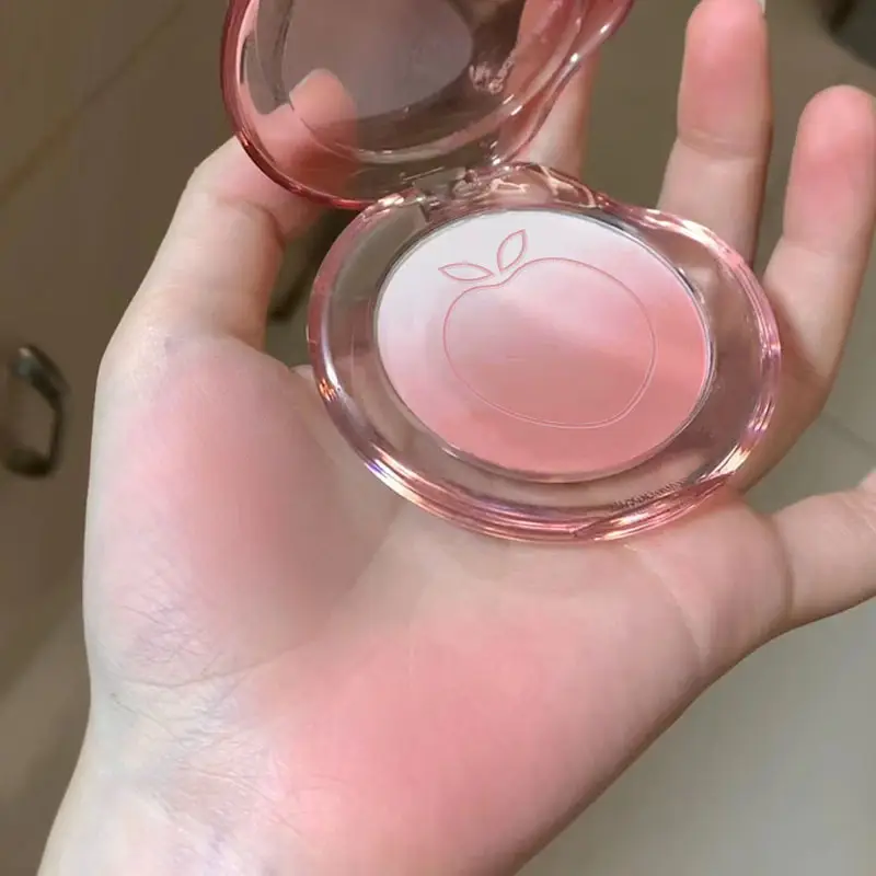 Bubble Gradient Blush Ebony Rose Natural Pseudo Plain Rouge